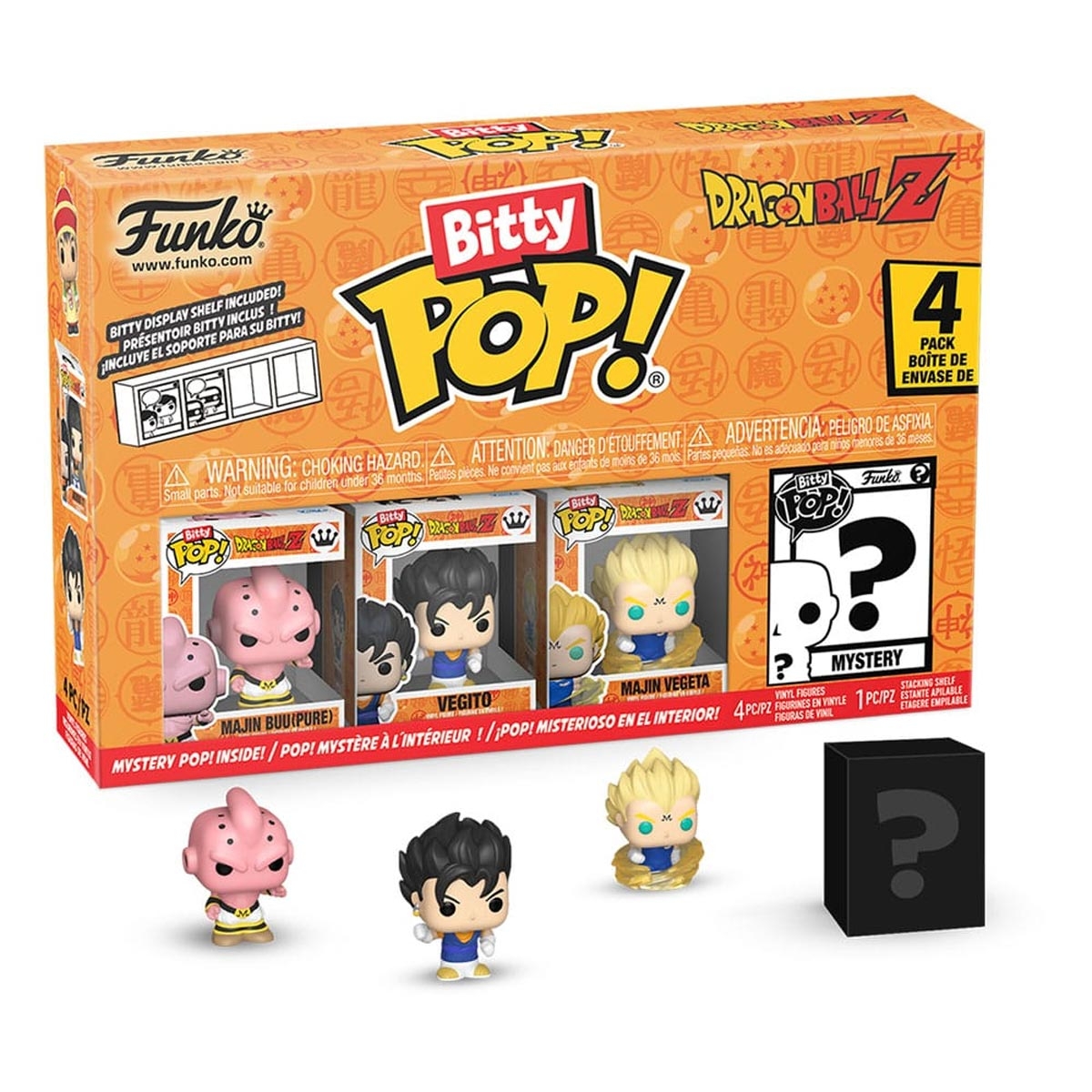 Bitty Pop 4 Pack Dragon Ball Z