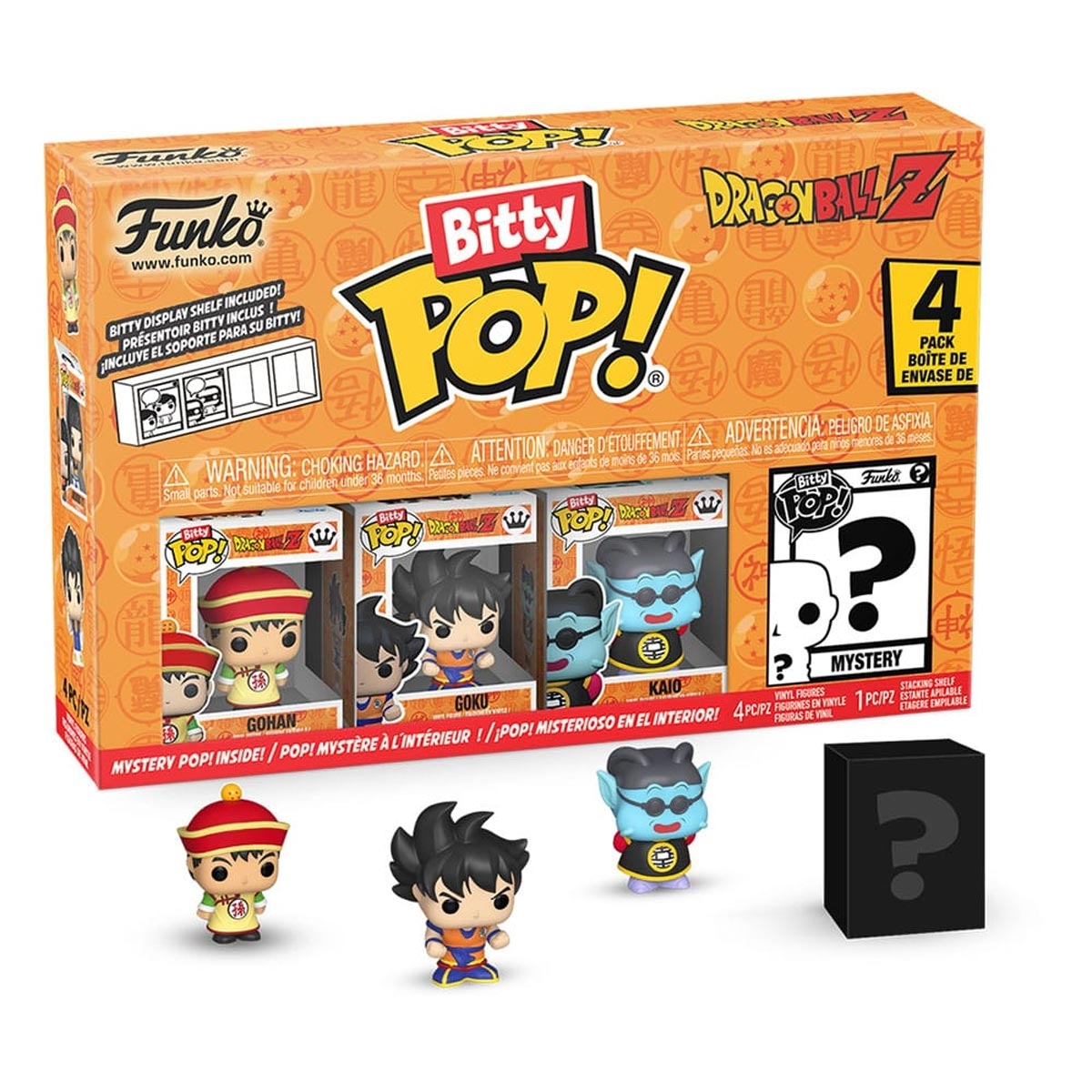 Bitty Pop 4 Pack Dragon Ball Z