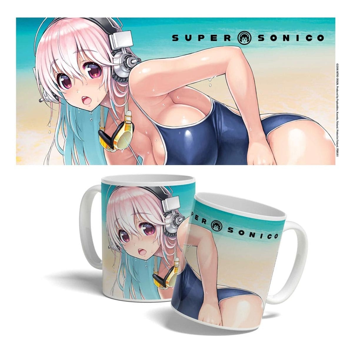 Taza Super Sonico Swim Wear...