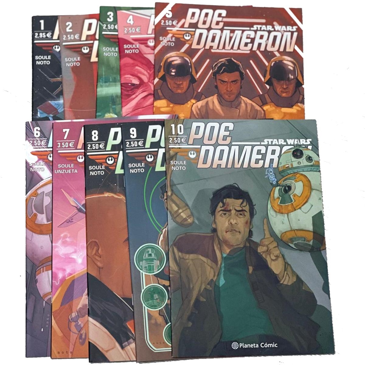 Poe Dameron Star Wars 1-10...