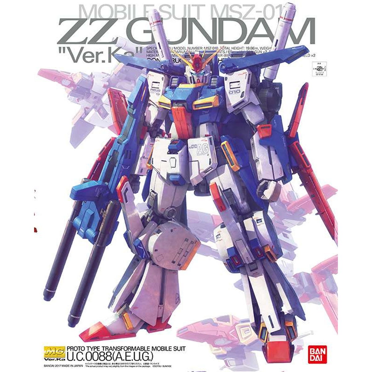 MG Gundam ZZ 1/100