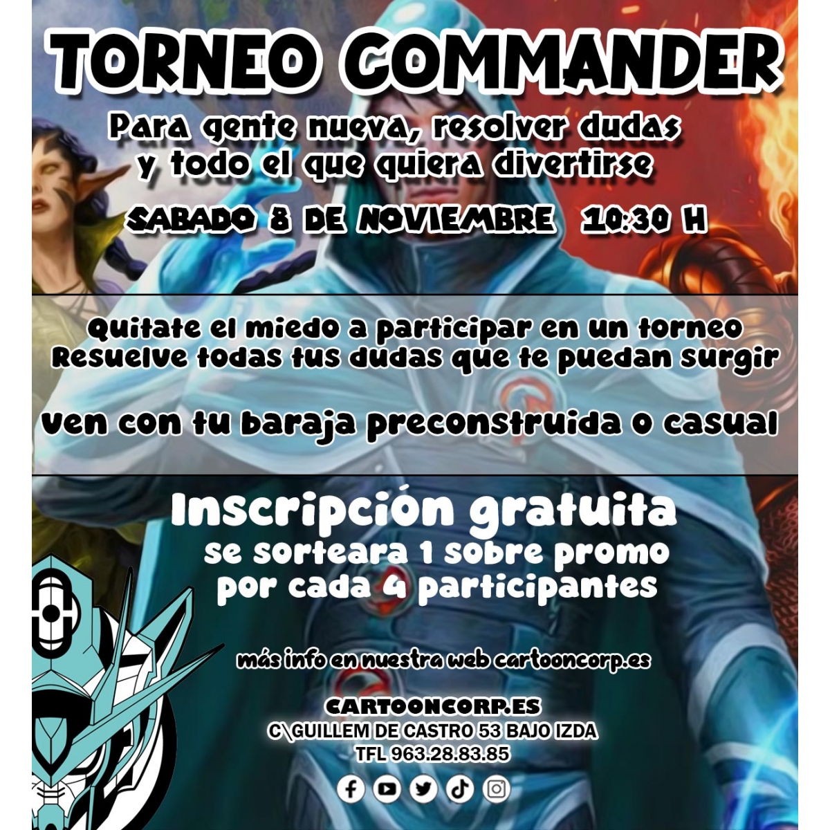 Academia Magic Commander...