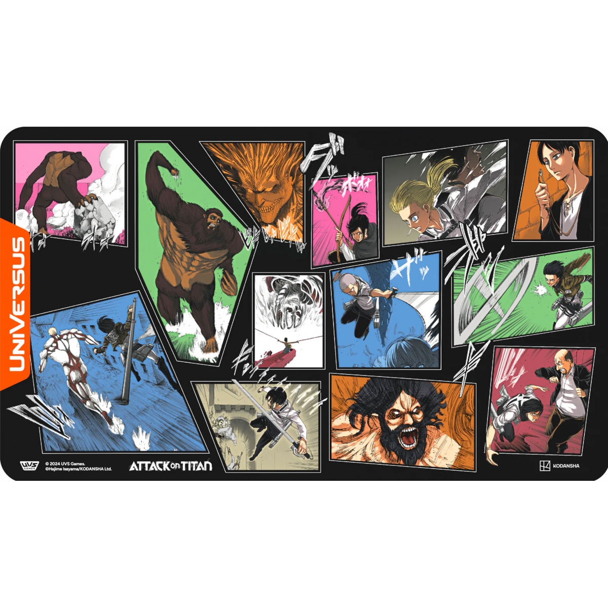 Playmat Attack On Titan...