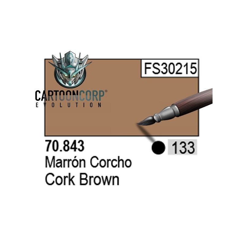 133 - 70843 - MARRON CORCHO
