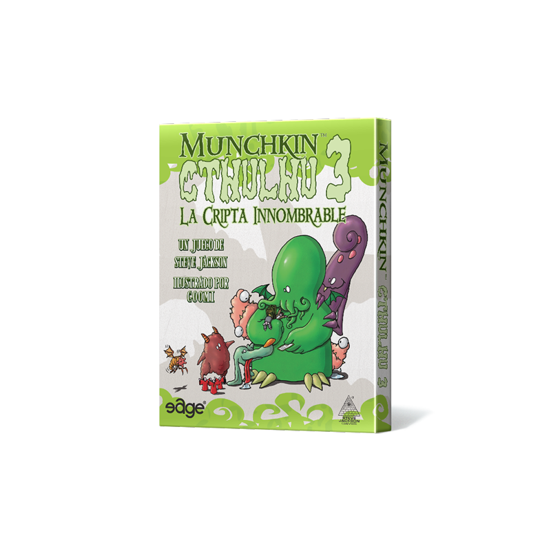 MUNCHKIN CTHULHU 3, LA CRIPTA INNOMBRABLE MUNCHKIN CTHULHU 3, LA CRIPTA INNOMBRABLE